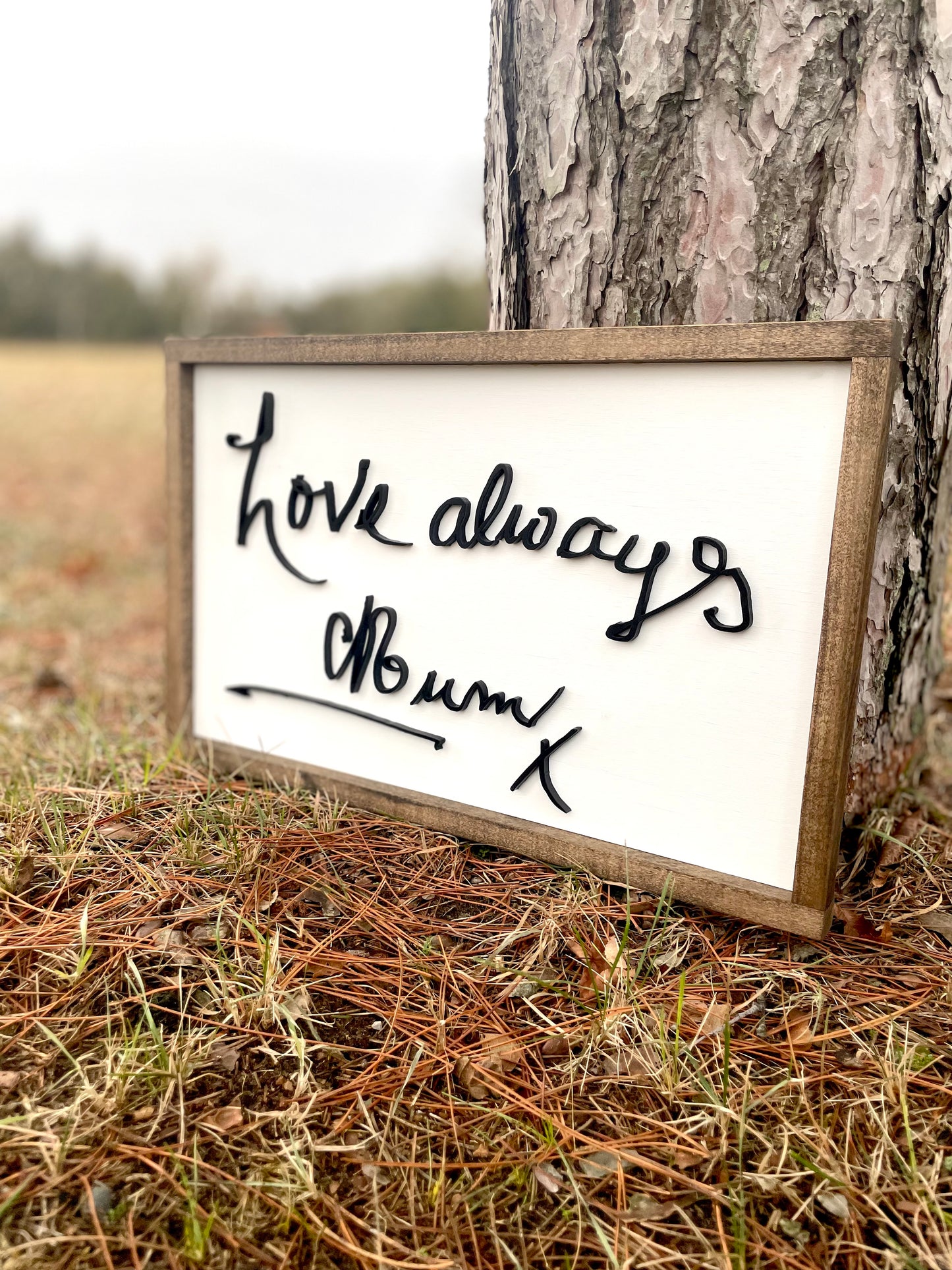 handwritting sign