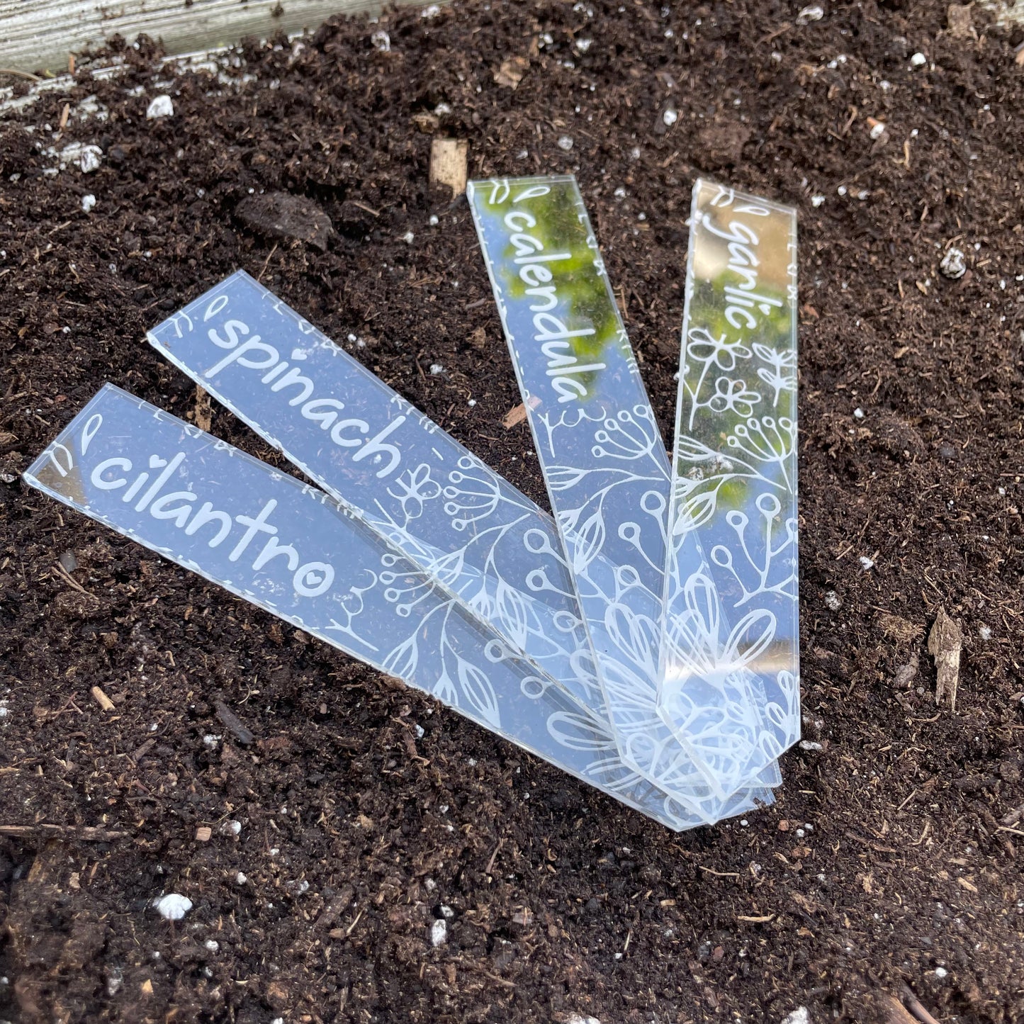 Engraved Garden Stakes