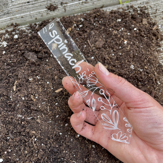 Engraved Garden Stakes
