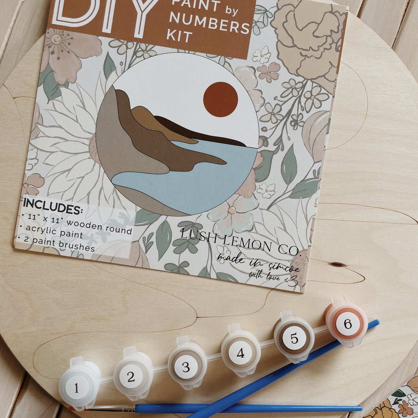 Paint By Numbers Kit - Beach