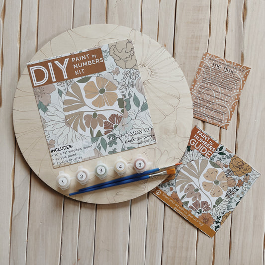 Paint By Numbers Kit - Floral