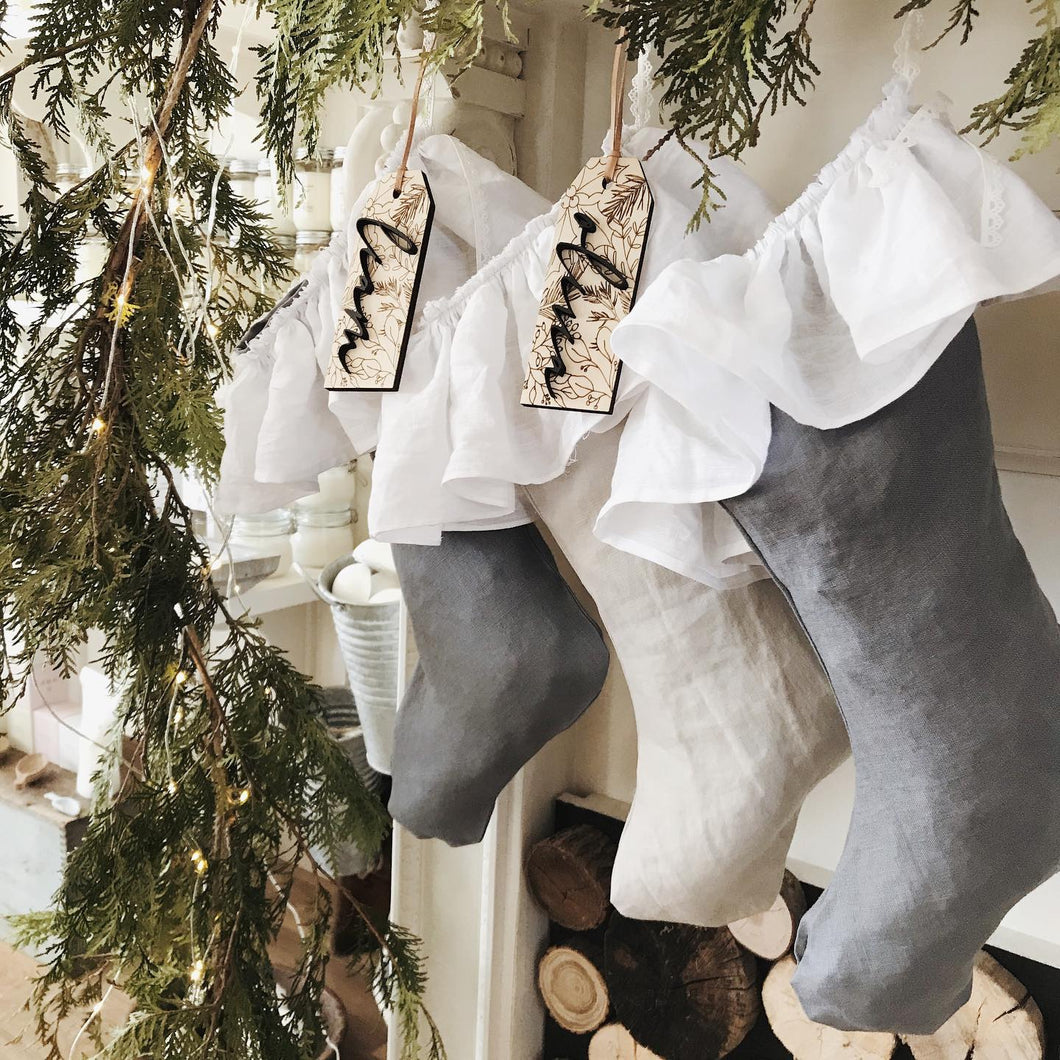 Personalized Christmas Stocking Tags
