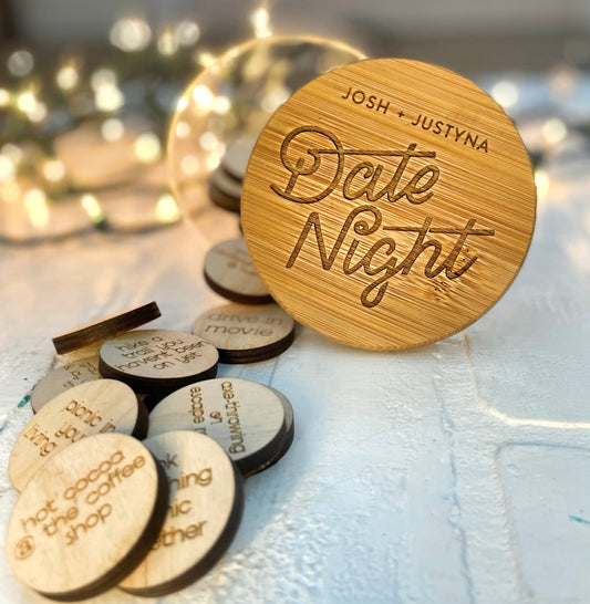 Couples Date Night Token Jar